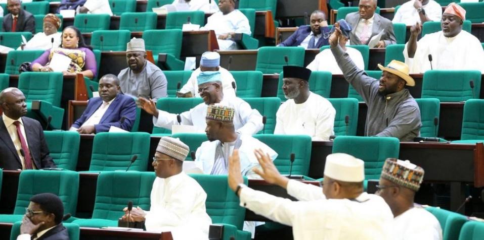 A group of opposition lawmakers from the House of Representatives demanding the reversal of recent fuel price hikes.
