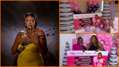 Fans surprise former BBNaija housemate, Chinwe, with N20 million and other gifts on her birthday
